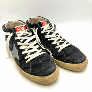 GOLDEN GOOSE Dk Gray Suede Made in Italy Sneaker Shoe Size 39 US: 8-1/2 Shoes
