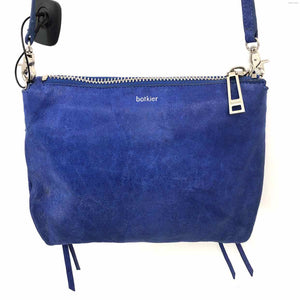 BOTKIER Royal Blue Silver Leather Crossbody Purse