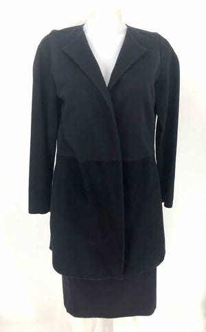 PETER COHEN Navy Cashmere Jacket & Pants Size MEDIUM (M) 2PC Set