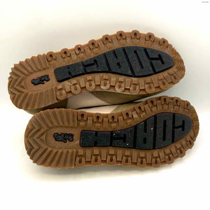 COACH Beige Navy Sneaker Shoe Size 8-1/2 Shoes