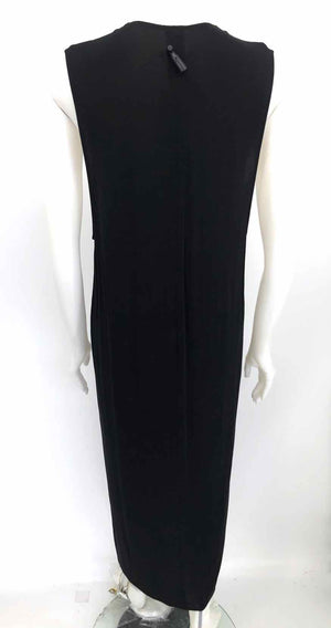 HELMUT LANG Black & White Sleeveless Size MEDIUM (M) Dress