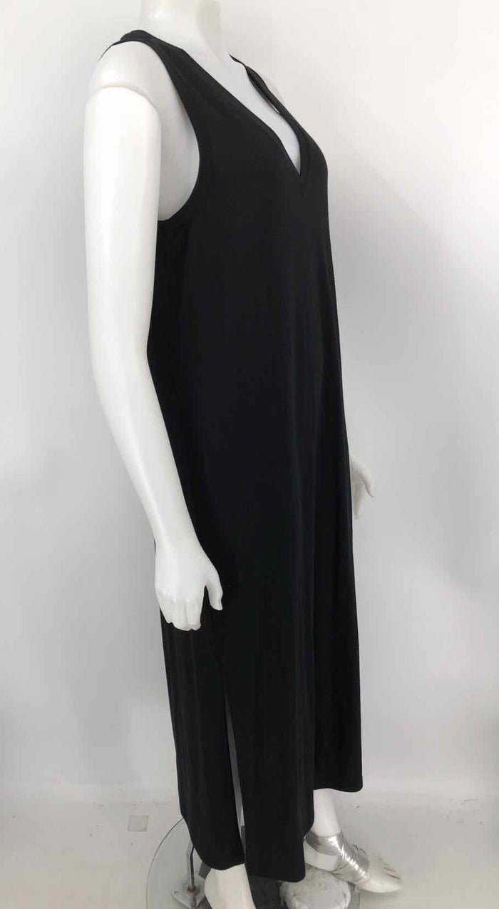 PAIGE Black Knit Tank Maxi Length Size LARGE  (L) Dress