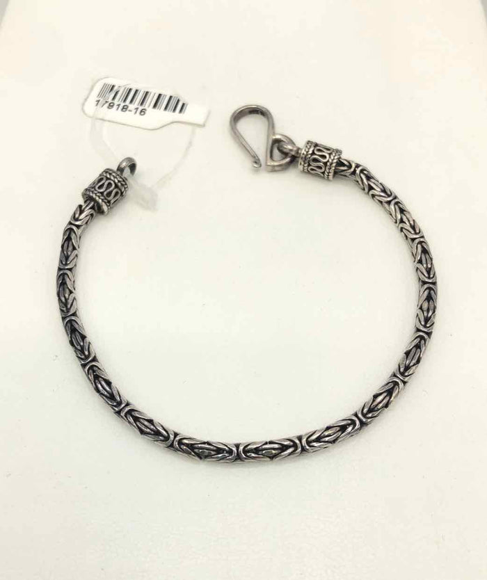 Sterling Silver Woven 7.5" ss Bracelet