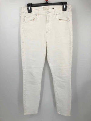 MOTHER White Denim Skinny Size 29 (M) Jeans