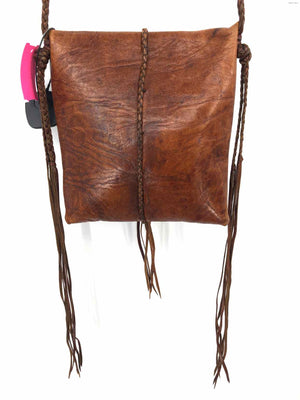 CARAVANA Brown Leather Crossbody Purse