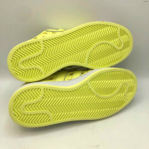 ADIDAS Neon Yellow Goldtone Sneaker Shoe Size 9-1/2 Shoes