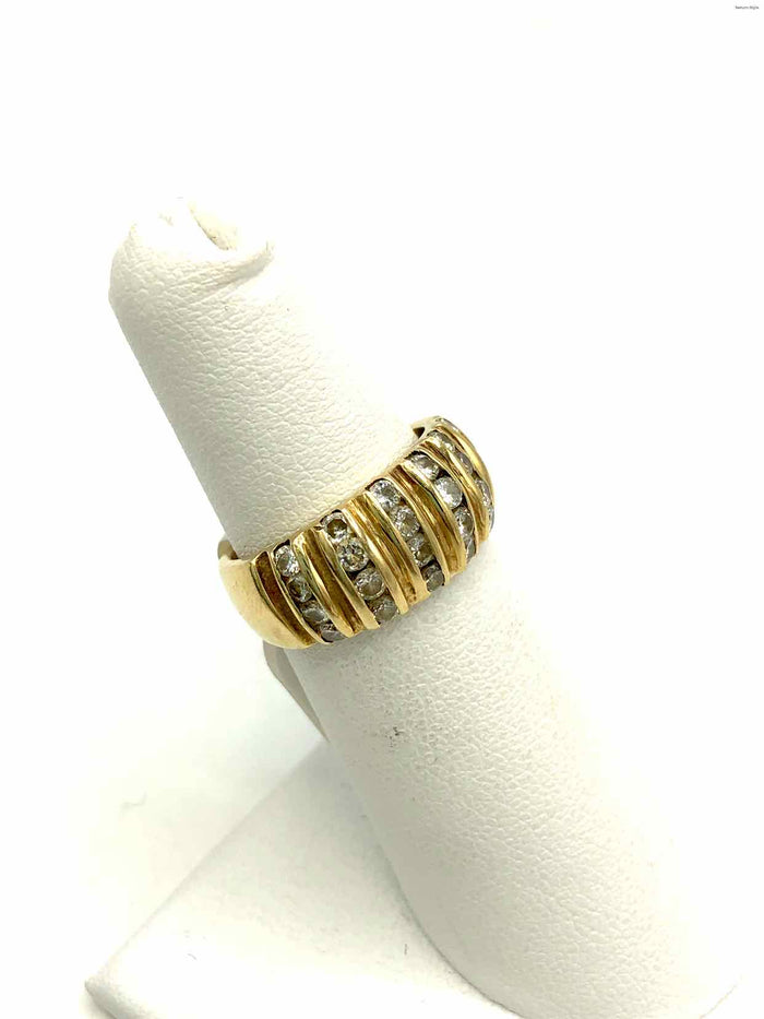 Diamond 10K Ring 14k-Ring Sz5.5