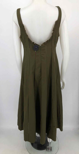 TECOVAS & KRISTOPHER BROCK Olive Tank Size X-LARGE Dress