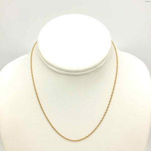 14K Gold 15" 14k-Necklace