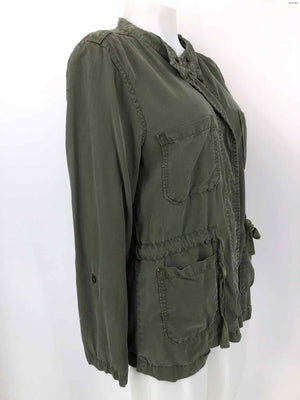 SANCTUARY Olive Snap Butttons Women Size MEDIUM (M) Jacket