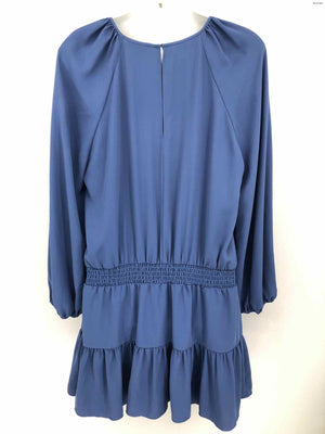 AMANDA UPRICHARD Blue Longsleeve Shorts Size MEDIUM (M) Jumpsuit