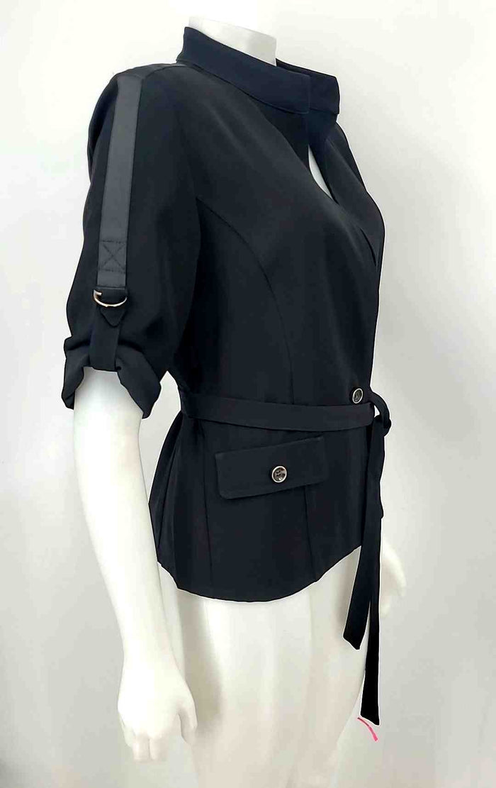 JOSEPH RIBKOFF Black Blazer Women Size 8  (M) Jacket