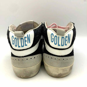 GOLDEN GOOSE Beige Black Multi High Top Shoe Size 37 US: 7 Shoes