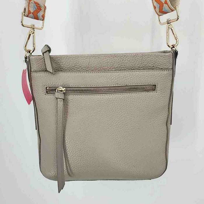 14TH & UNION Taupe Orange Crossbody Purse
