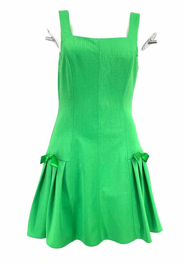 ciebon green dress Bow Trim Mini Size SMALL (S) – ReturnStyle Third eye bindi