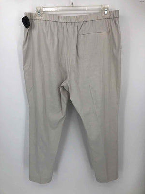 THEORY Off White Linen Blend Size 16  (XL) Pants