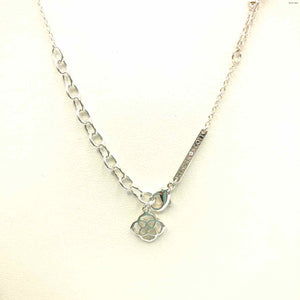 KENDRA SCOTT Silvertone Pre Loved Necklace