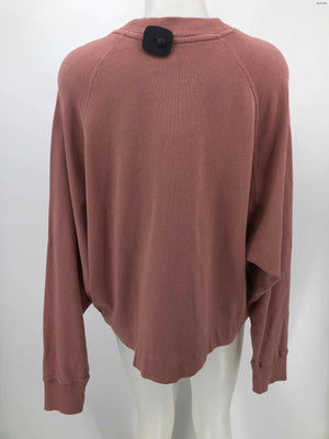 VUORI Dusty Pink Sweatshirt Size SMALL (S) Activewear Top