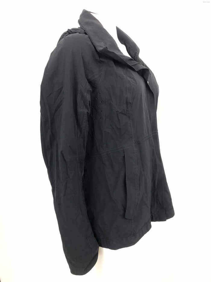 LULULEMON Black Zip Up Longsleeve Size 8  (M) Activewear Jacket