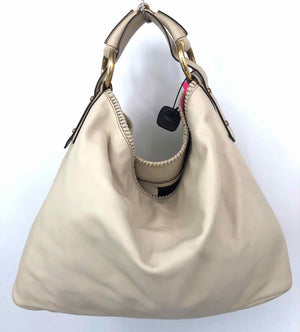 GUCCI Cream Leather Pre Loved AS IS Shoulder Bag Purse