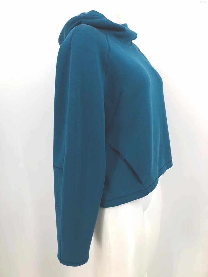 LULULEMON Teal Longsleeve Hoodie Size 6  (S) Activewear Jacket