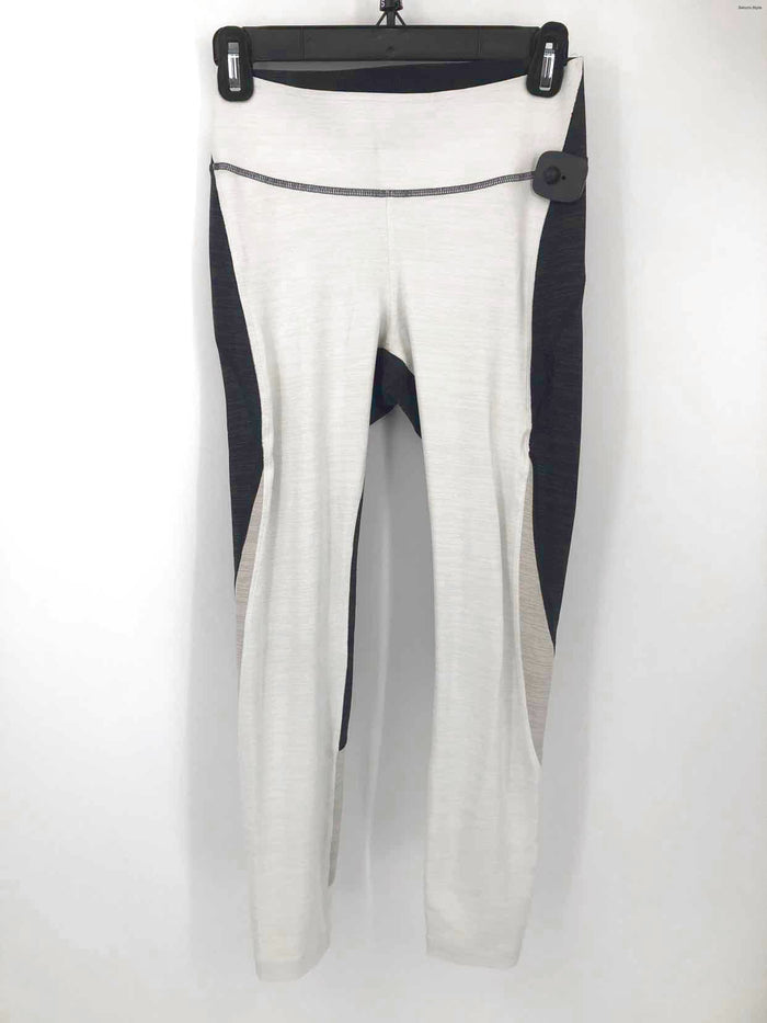 OUTDOOR VOICES White Black Legging Size SMALL (S) Activewear Bottoms