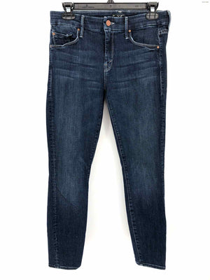 MOTHER Blue Denim Mid Rise - Skinny Size 28 (S) Jeans