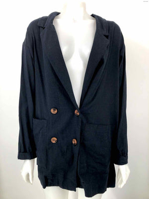 AMADI Black Wrap Women Size 1X  (XL) Jacket