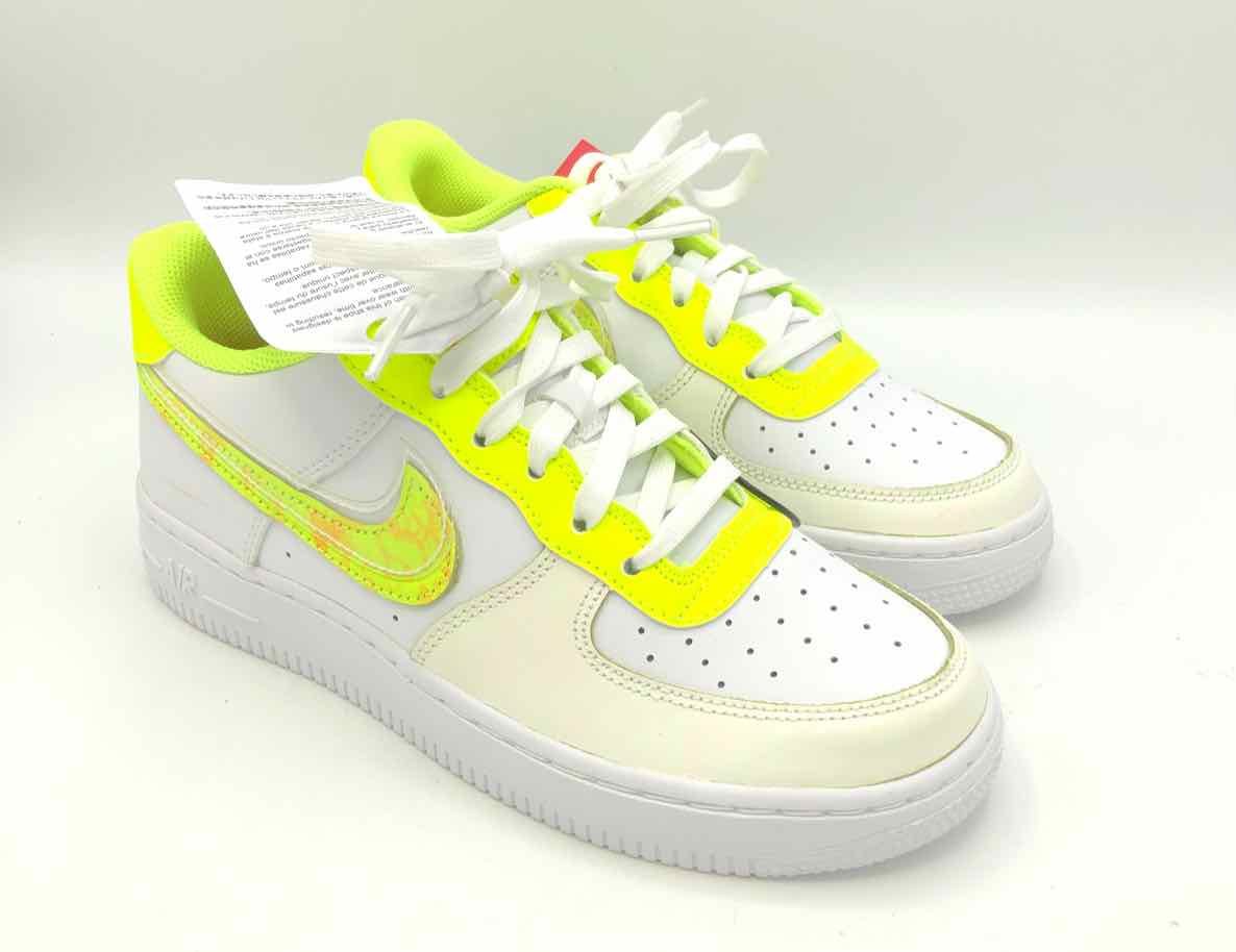 fluro yellow nike shoes