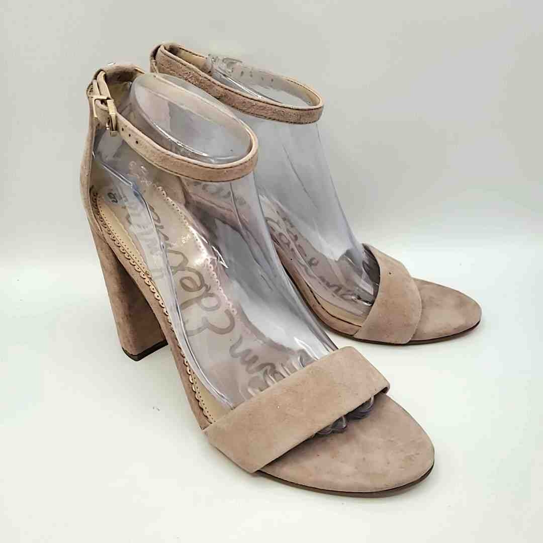 SAM EDELMAN Pink Suede Leather 4