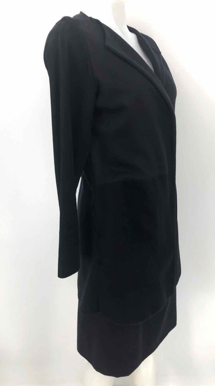 PETER COHEN Navy Cashmere Jacket & Pants Size MEDIUM (M) 2PC Set