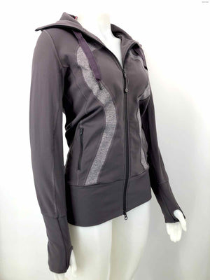 LULULEMON Gray Zip Up Hoodie Size 6  (S) Activewear Jacket