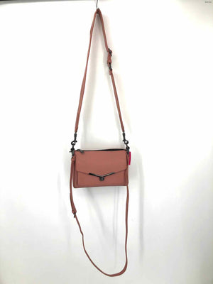 BOTKIER Blush Pebbled Leather Pre Loved Crossbody Purse