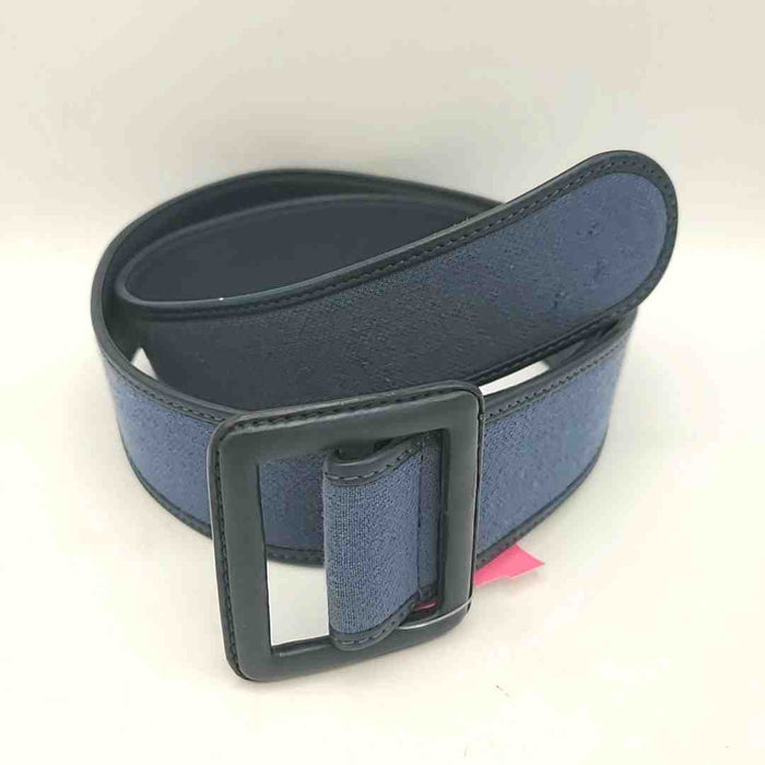 AGNONA Blue Leather Belt
