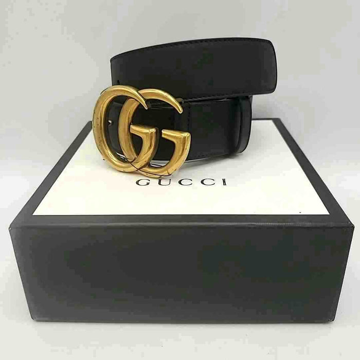 GUCCI Black Brass Has Tag Belt – ReturnStyle
