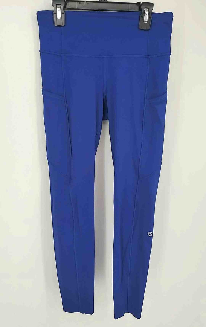 LULULEMON Royal Blue Pockets Legging Size 6  (S) Activewear Bottoms