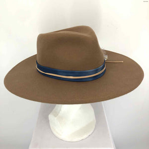 WYETH Tan Blue Wool Stetson Hat