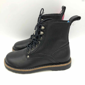 BIRKENSTOCK Black Pebbled Leather Combat Shoe Size 36 US: 6 Boots