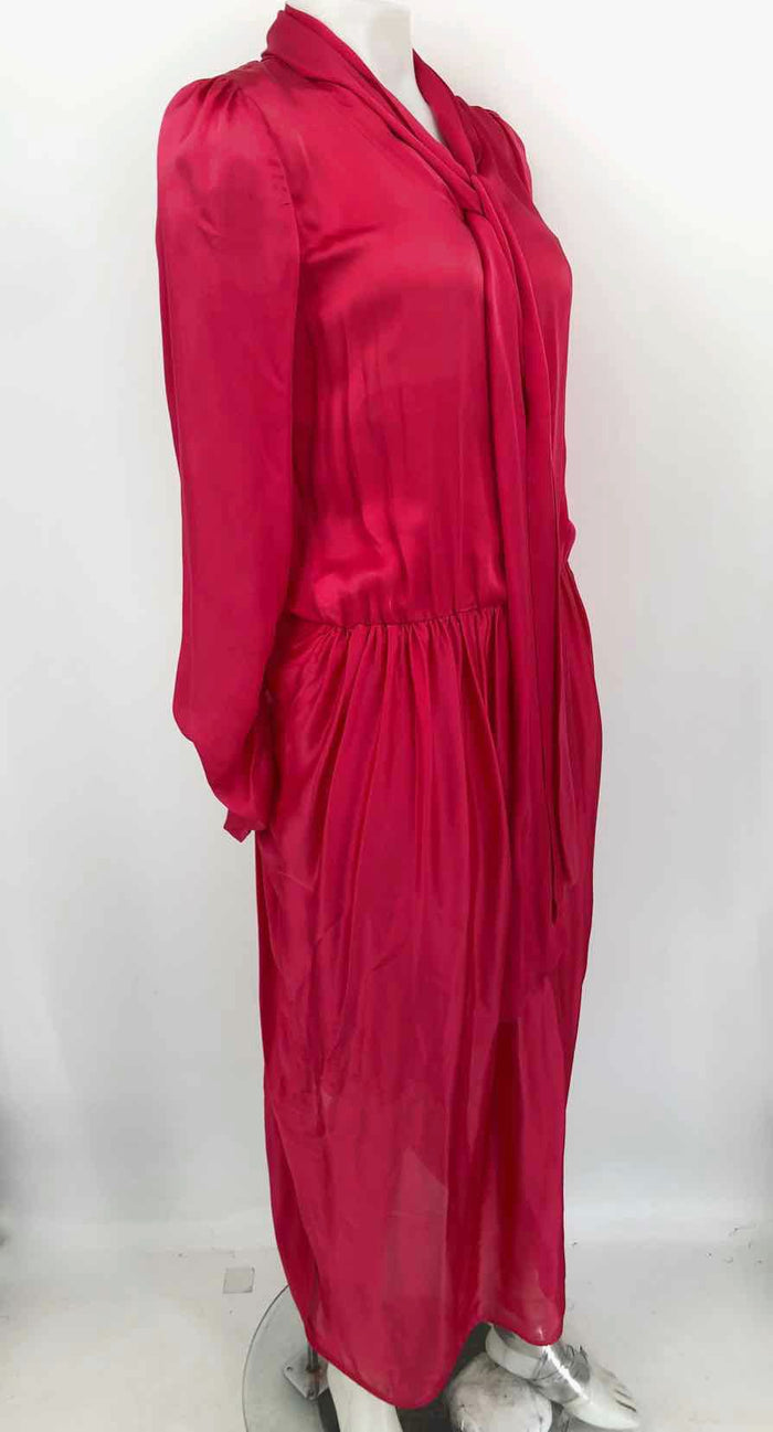 ZIMMERMANN Fuchsia Silk Size 1  (XS) Dress