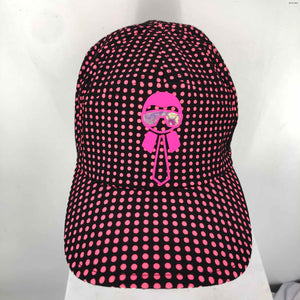 FENDI Fuchsia Black Dot Cap Hat