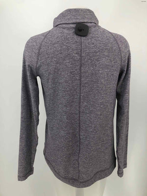 LULULEMON Gray Heather Open Front Size 4  (S) Activewear Jacket