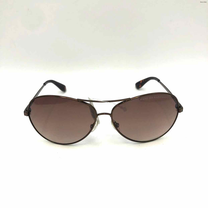 MARC BY MARC JACOBS Brown Beige Pre Loved Aviator Sunglasses w/case