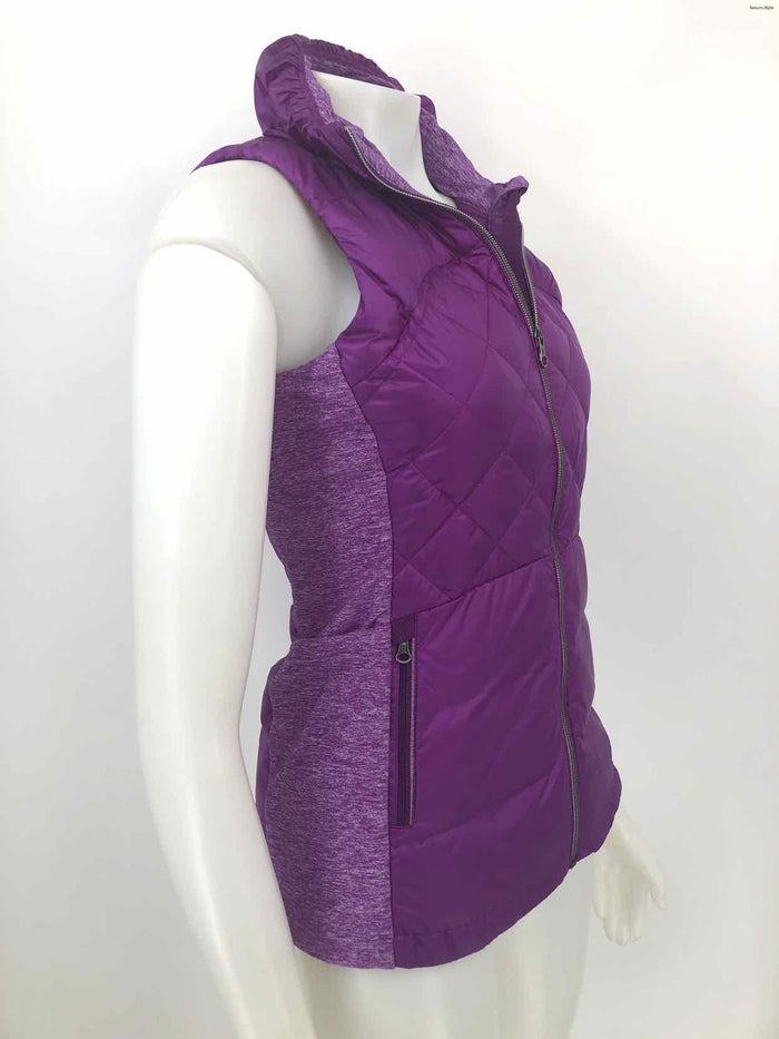 LULULEMON Purple Down Filled Vest Size 4  (S) Activewear Jacket