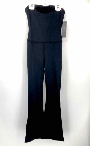 MONO B Black Strapless Size X-SMALL Activewear Unitard