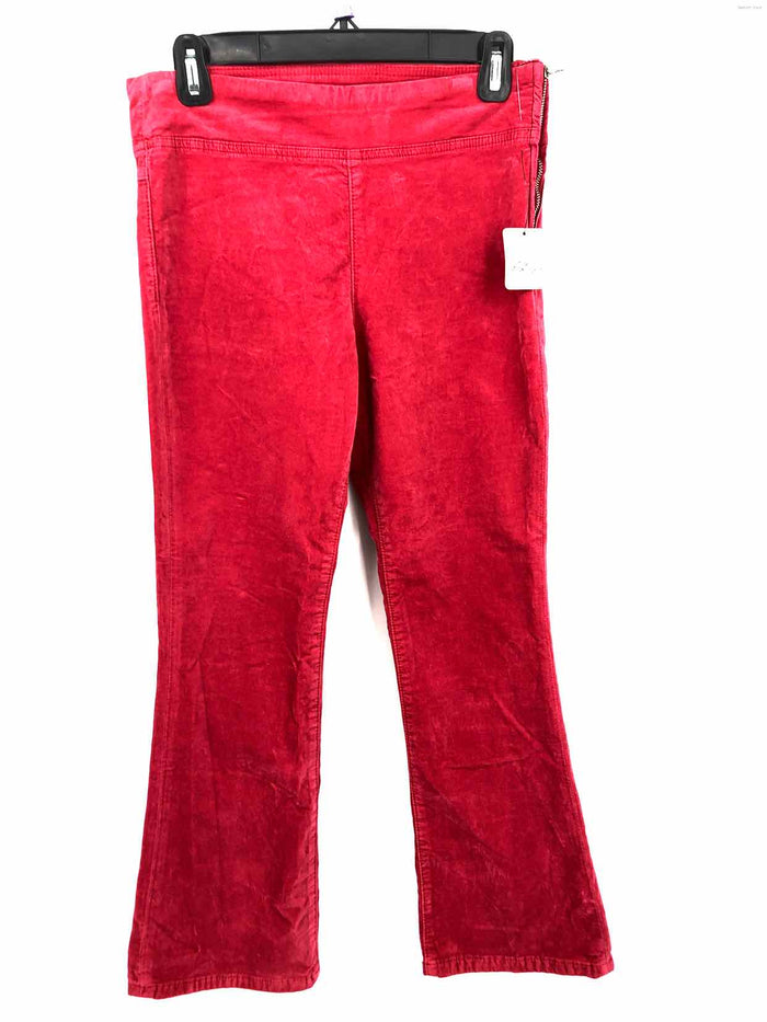 FREE PEOPLE Red Corduroy Flare Size X-SMALL Pants