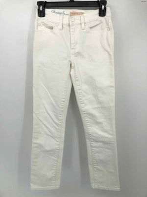 TORY BURCH White Straight Leg Size 23 (XS) Jeans