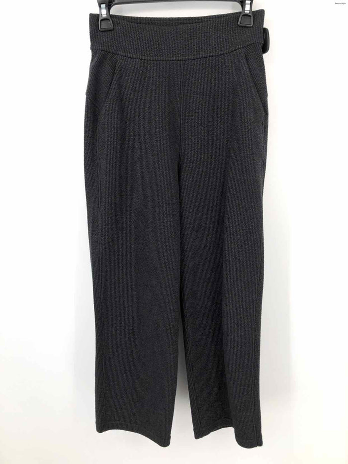 LULULEMON Gray Textured Straight Leg Size 4  (S) Activewear Bottoms