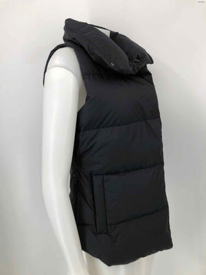 ATHLETA Black Quilted Puffer Women Size MEDIUM (M) Vest