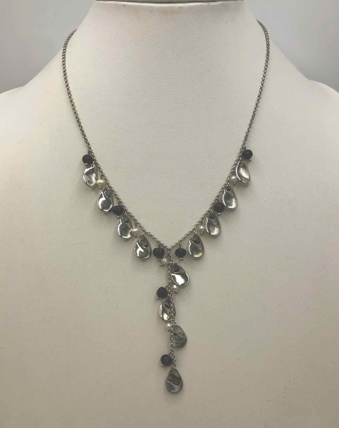 LIA SOPHIA Black, Silver Has Tag Necklace – ReturnStyle