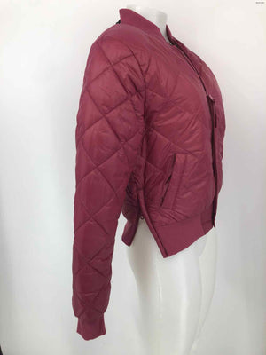 OFFLINE BY AERIE Mauve Nylon Puffer Bomber Women Size SMALL (S) Jacket
